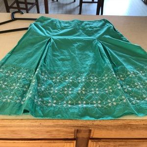 Light weight soft cotton skirt and top set.